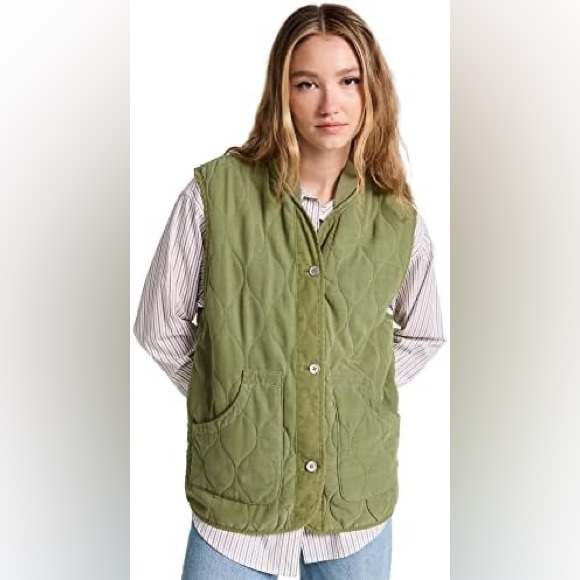 Free People Jackets & Blazers - Free People Billie Military Vest Size XL